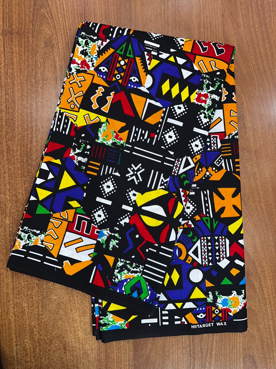 Geometric Tribal Pattern African Wax